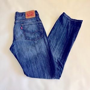 Levi’s men’s 514 straight fit with flex.  Size 30 x 32. Excellent Used Condition